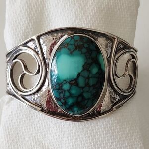 Turquoise Silver Women's Bracelet